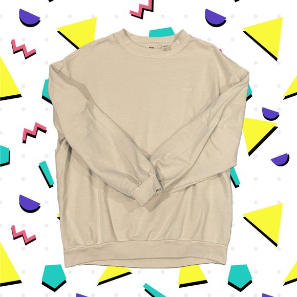 Women's Levi's Oversized Sweatshirt Size Small (Fits REALLY Big) - Picture 1 of 5